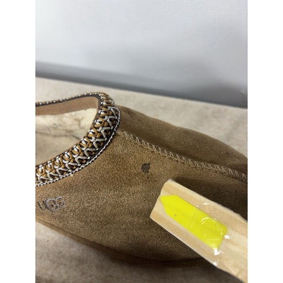 UGG K-Tasman II  Slipper big  Kids Sz 4 CHESTNUT 1019066k - Picture 4 of 13